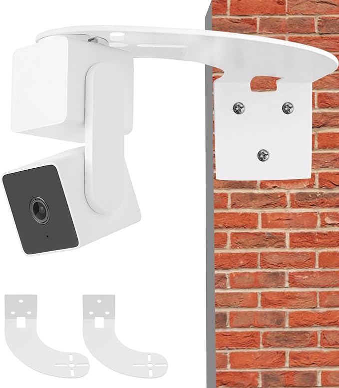 Uogw Corner Wall Mount Bracket Compatible with Wyze Cam Pan V3